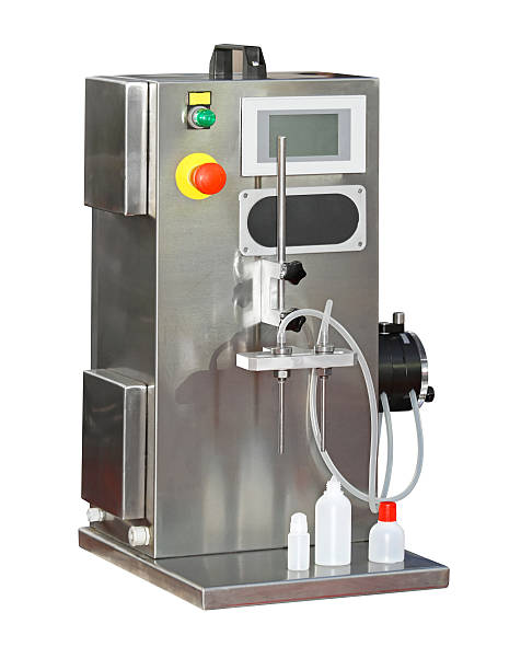 تصویر دستگاه پرکن مایعات اتوماتیک در حال کار - فروش یاب، خرید و فروش عمده