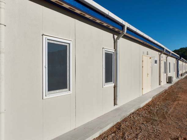 کانکس مسکونی و اداری بناگر: ساختمان صنعتی پیش ساخته یک طبقه تازه ساخته شده - ویلا پیش ساخته، سازه پیش ساخته