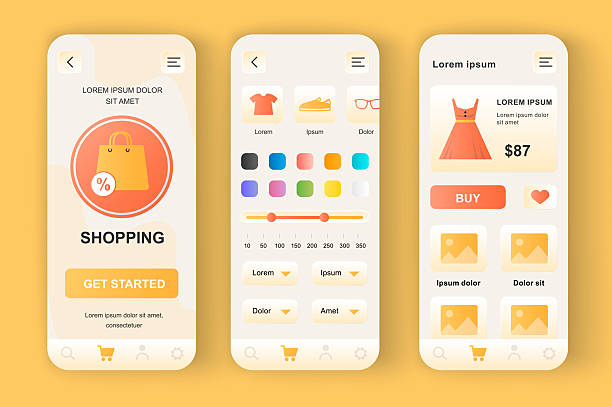 طراحی UI/UX خلاقانه و مدرن برای فروشگاه آنلاین لوازم خانگی هوشمند در شیراز