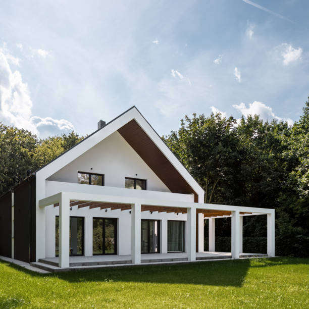 ویلا پیش ساخته مدرن بناگر با تراس زیبا: خانه پیش ساخته رویایی 2026 شما